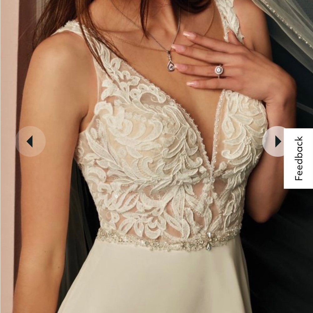 David’s Bridal wedding dress